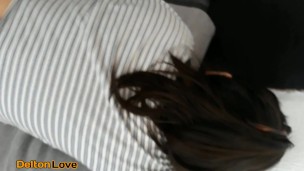 Fucking with my friend in the living room – couple
