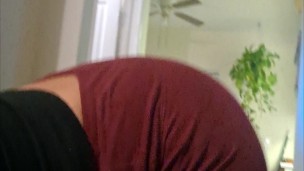 Quick suck and fuck while her bf's Pt2